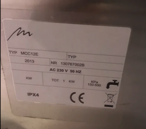 Печь низкотемпературная Moduline MCC12E (новая)