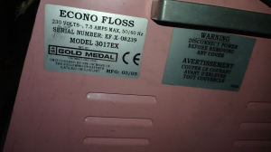 Оборудование FLOSS BOSS сладкой ваты