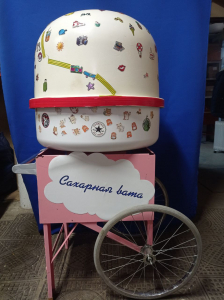 Тележка для аппарата сахарной ваты GOLD MEDAL PRODUCTS PINKIE FLOSS CART