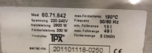 Тележка для масла Rational 60.71.307 (новая, 49л)