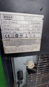 Льдогенератор BREMA CB 184A