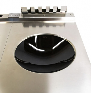 Плита индукционная 1-конфорочная ATA K7EWK05PP WOK + нейтральный модуль